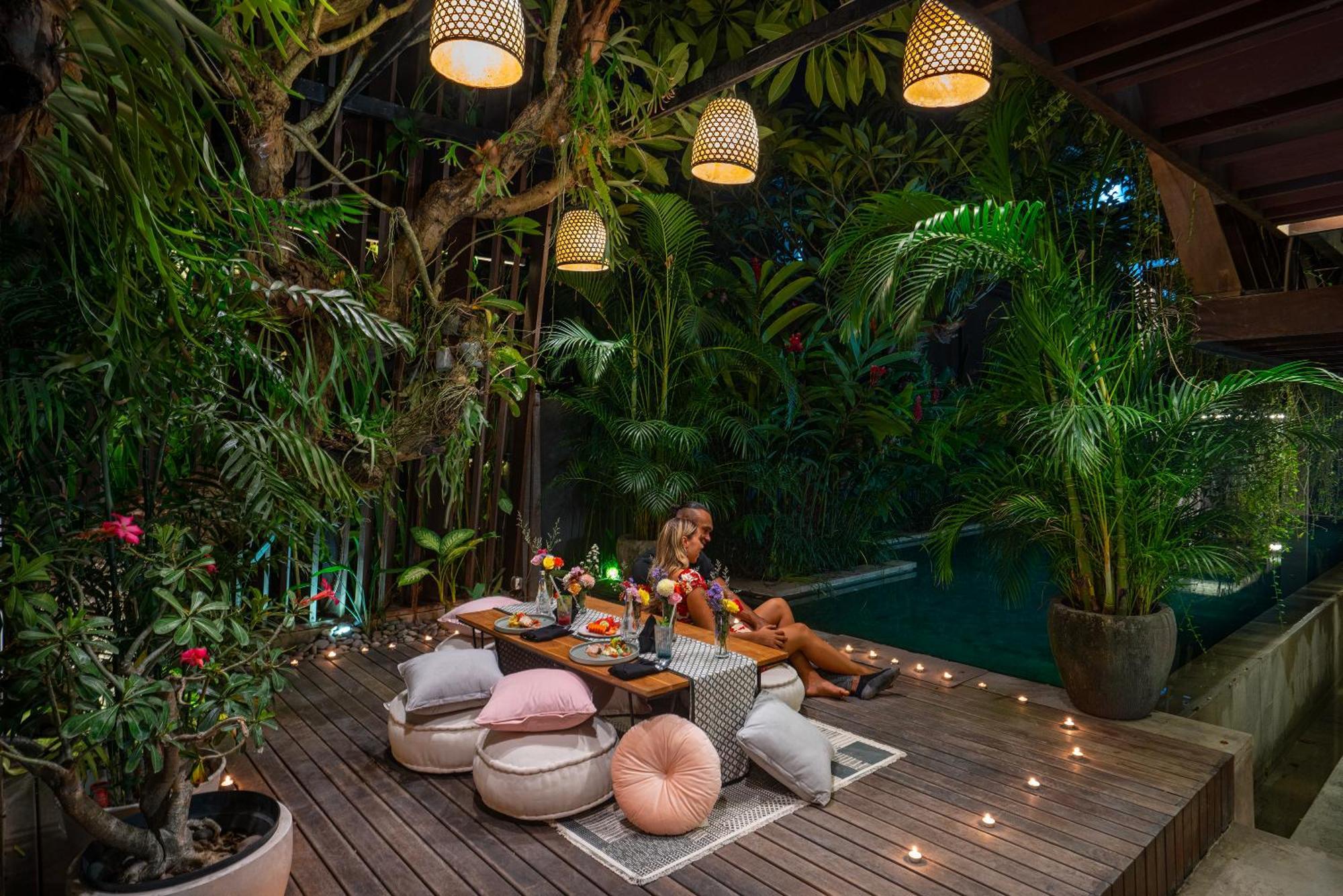 The Kemilau Hotel & Villa Canggu Exteriör bild